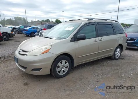 2009 Toyota Sienna Le из США, поврежденный, VIN 5TDZK23C49S254730